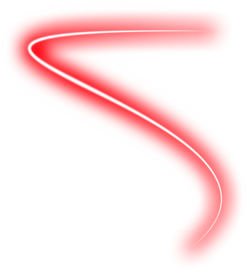 Red Neon Swirl